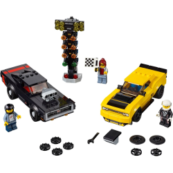 2018 Dodge Challenger SRT Demon and 1970 Dodge Charger R/T (75893)