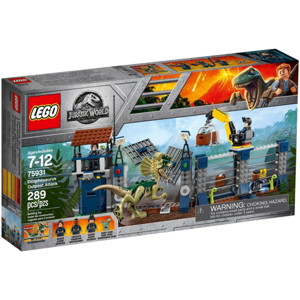 Dilophosaurus Outpost Attack (75931)