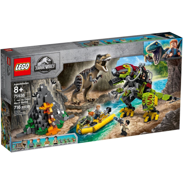 T. rex vs Dino-Mech Battle (75938)