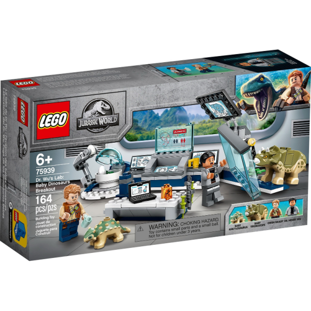 Dr. Wu's Lab: Baby Dinosaurs Breakout (75939)