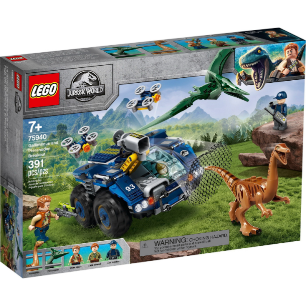 Gallimimus and Pteranodon Breakout (75940)