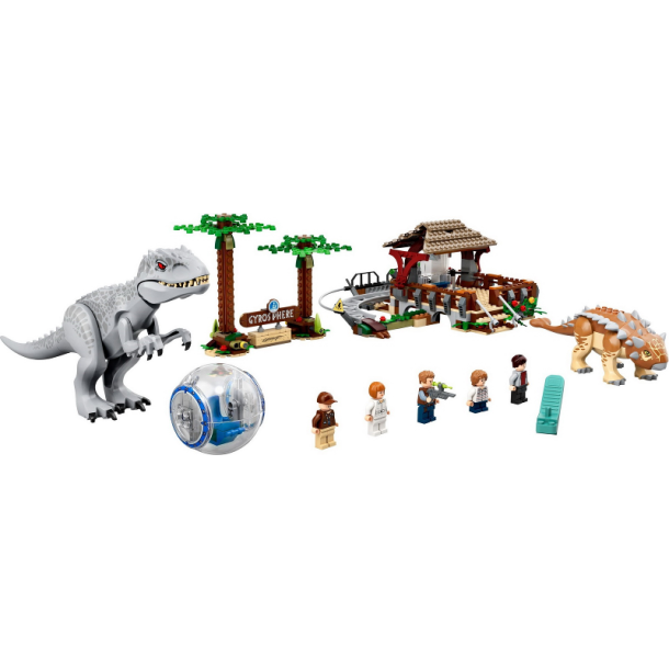 Indominus rex mod ankylosaurus (75941)
