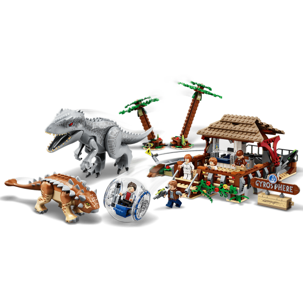 Indominus rex mod ankylosaurus (75941)