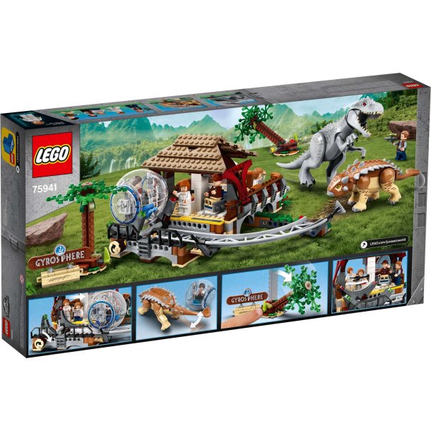 Indominus rex mod ankylosaurus (75941)