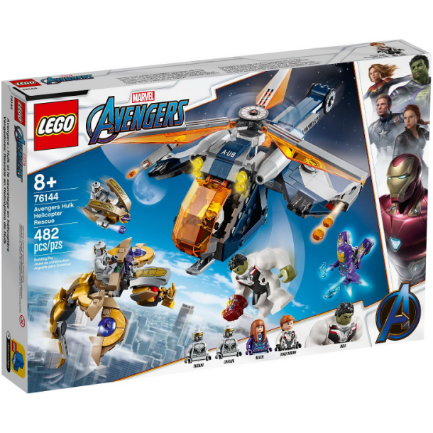Avengers Hulk Hielicopter Rescue (76144)