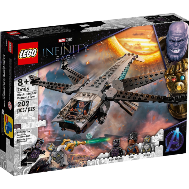 Black Panther Dragon Flyer (76186)