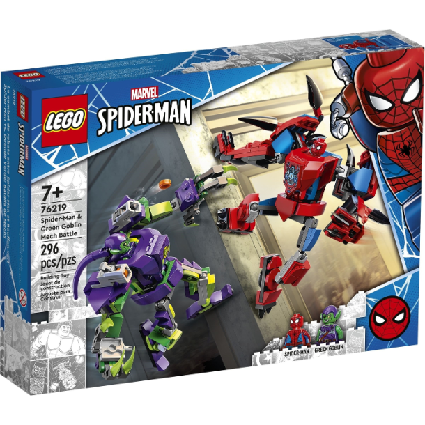Spider-Man &amp; Green Goblin Mech Battle (76219)