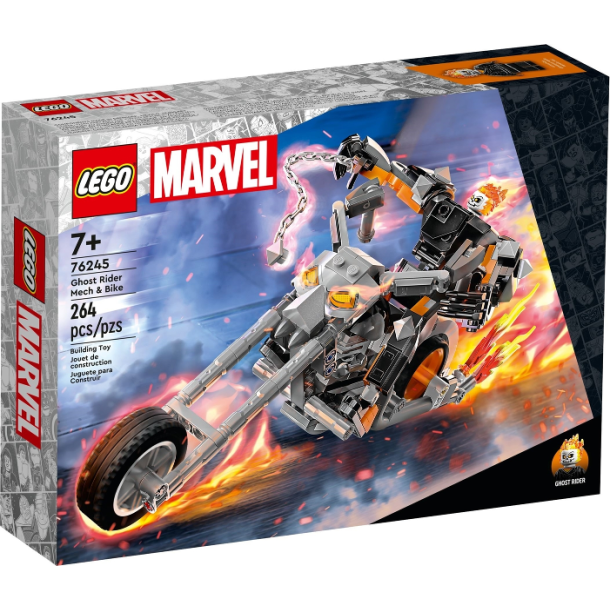 Ghost Rider Mech &amp; Bike (76245)