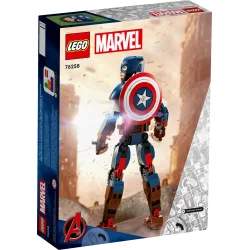 Byg-selv Figur af Captain America (76258)