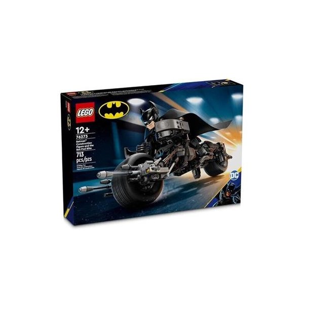 LEGO Batman DC - Byg selv-figur af Batman og Batpod-motorcyklen (76273)_boxfront