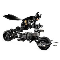 LEGO Batman DC - Byg selv-figur af Batman og Batpod-motorcyklen (76273)