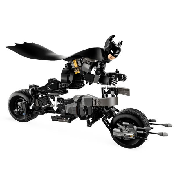 LEGO Batman DC - Byg selv-figur af Batman og Batpod-motorcyklen (76273)