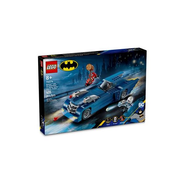 LEGO DC - Batman og Batmobile mod Harley Quinn og Mr. Freeze (76274)_boxfront