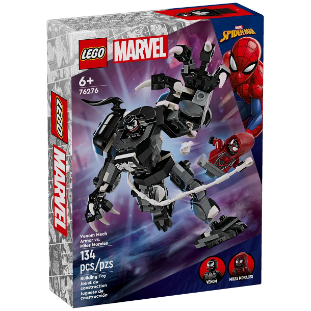 Venom Mech Armor vs. Miles Morales (76276)