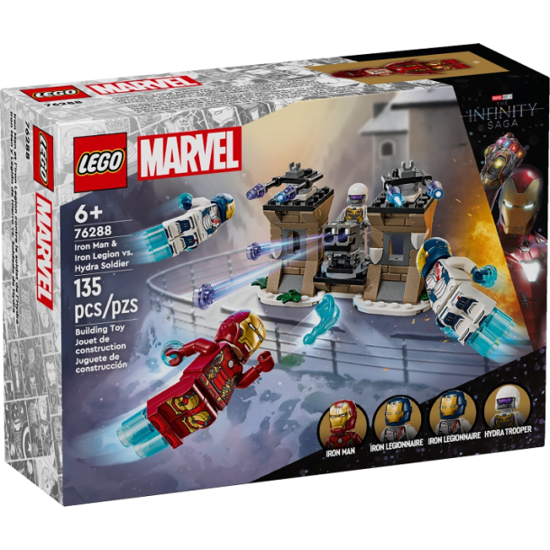 Iron Man &amp; Iron Legion vs. Hydra Soldier (76288)