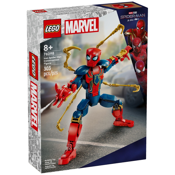 Byg selv-figur af Iron Spider-Man (76298)