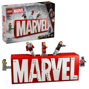 MARVEL-logo og minifigurer (76313)