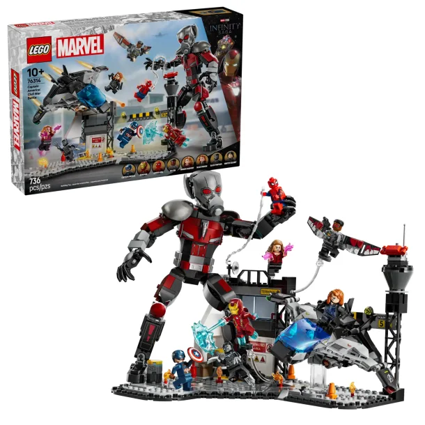 Captain America: Civil War-actionkamp (76314)