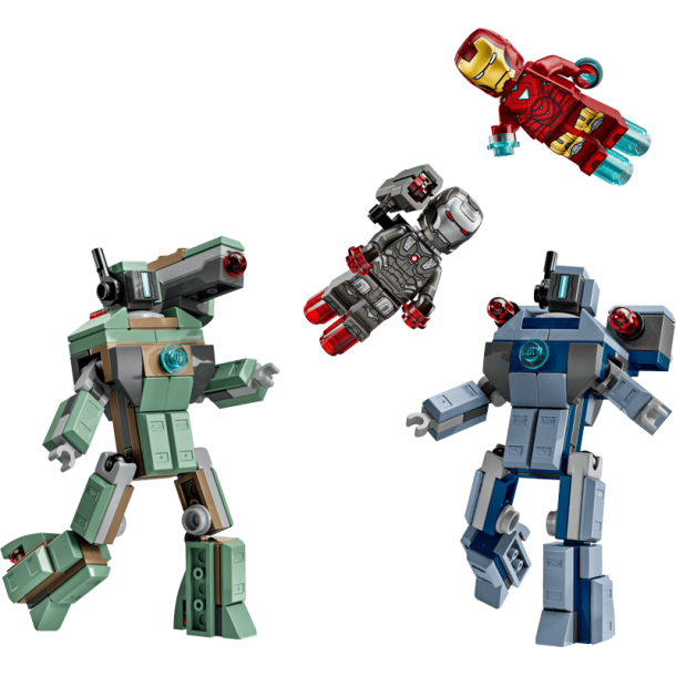 Iron Man og War Machine mod Hammer-droner (76320)