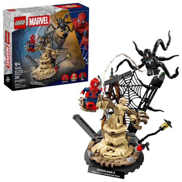 Episk kamp: Spider-Man mod Sandman (76334)