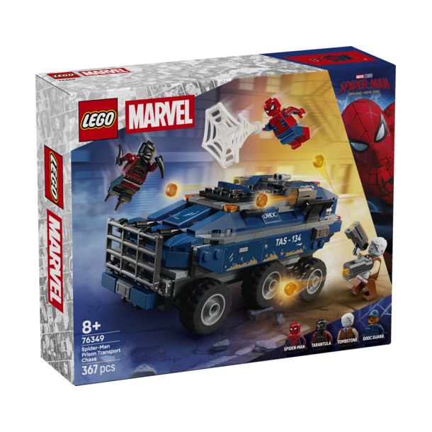 Spider-Mans f�ngselstransport-jagt (76349)