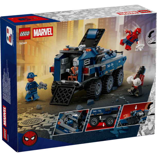 Spider-Mans f�ngselstransport-jagt (76349)