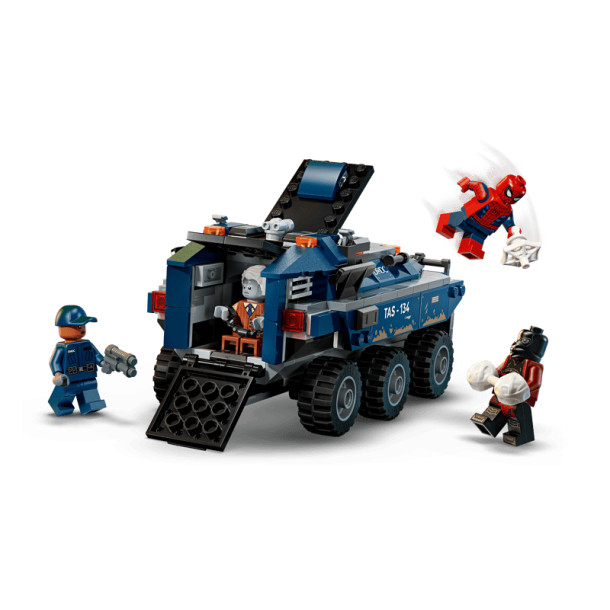 Spider-Mans f�ngselstransport-jagt (76349)