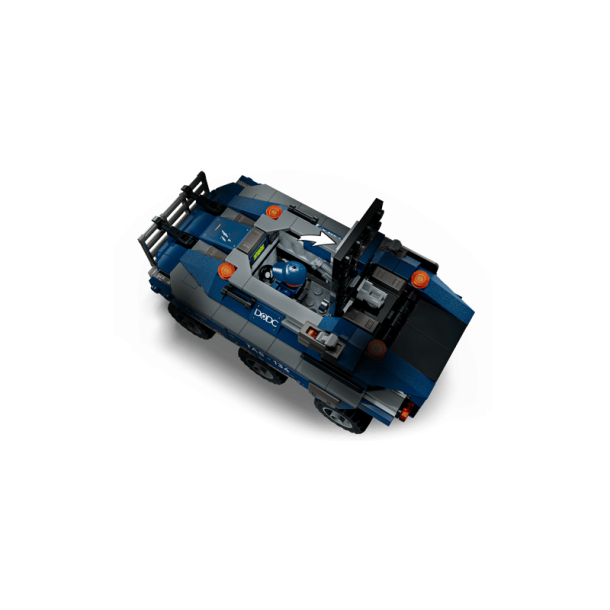 Spider-Mans f�ngselstransport-jagt (76349)