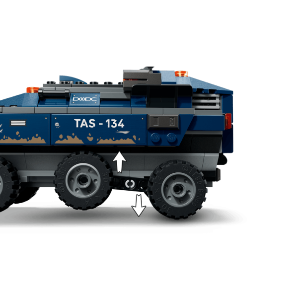 Spider-Mans f�ngselstransport-jagt (76349)