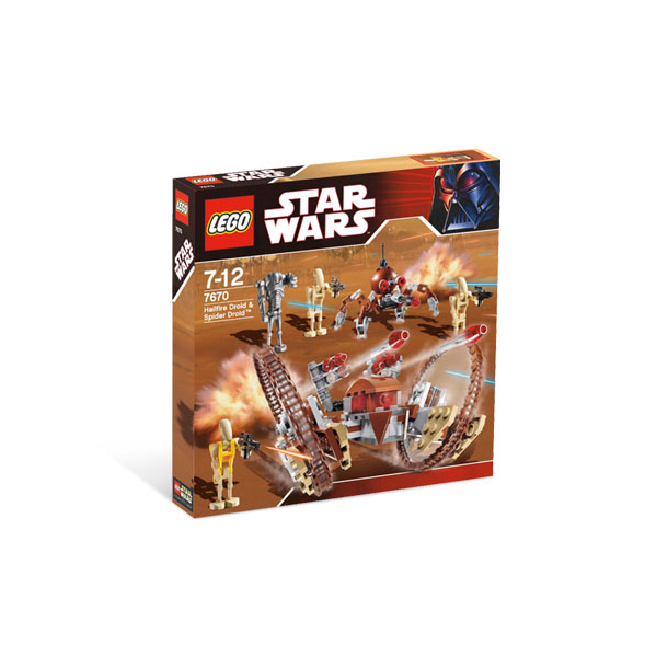 Hailfire Droid &amp; Spider Droid (7670)