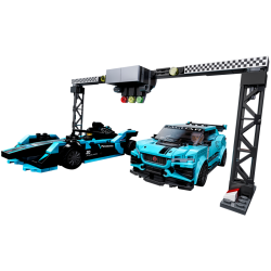 Formula E Panasonic Jaguar Racing GEN2 Car &amp; Jaguar I-PACE eTROPHY (76898)