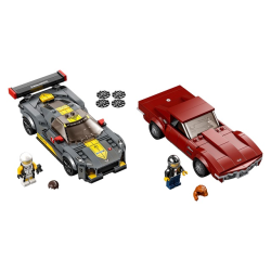 Chevrolet Corvette C8.R Race Car and 1968 Chevrolet Corvette (76903)