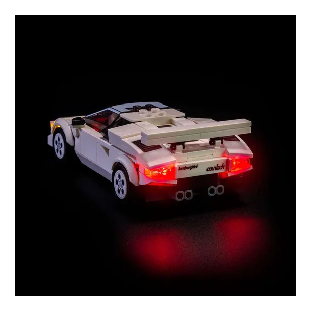 LEGO Lamborghini Countach Light Kit for #76908