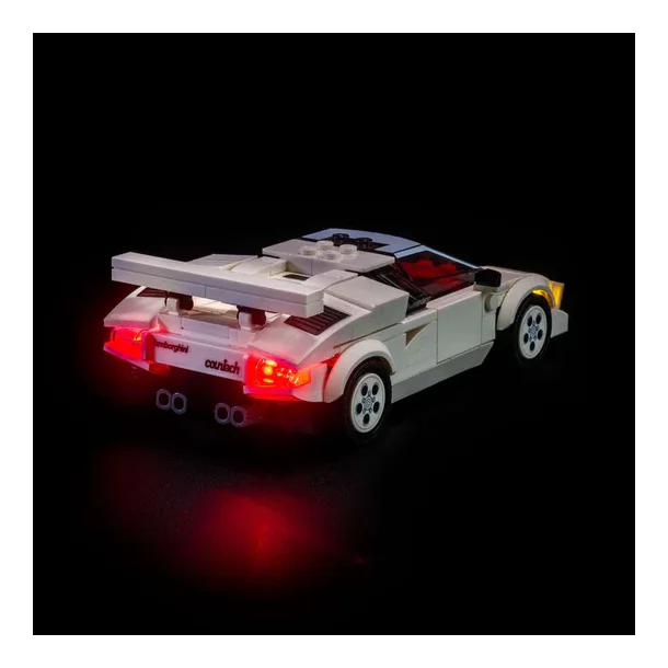 LEGO Lamborghini Countach Light Kit for #76908