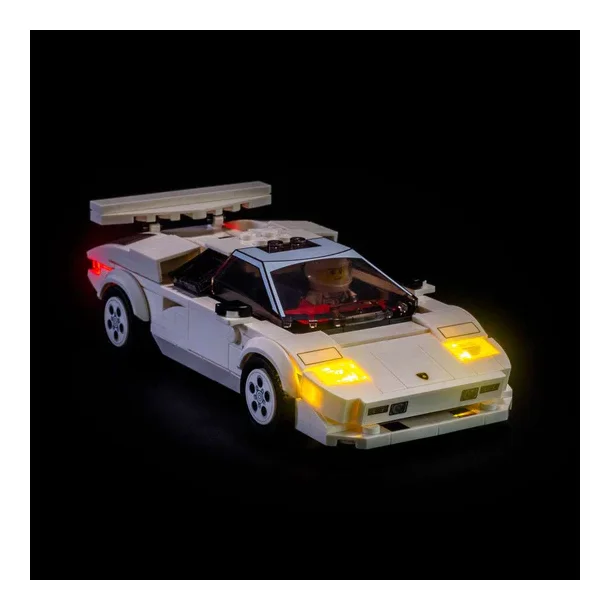 LEGO Lamborghini Countach Light Kit for #76908