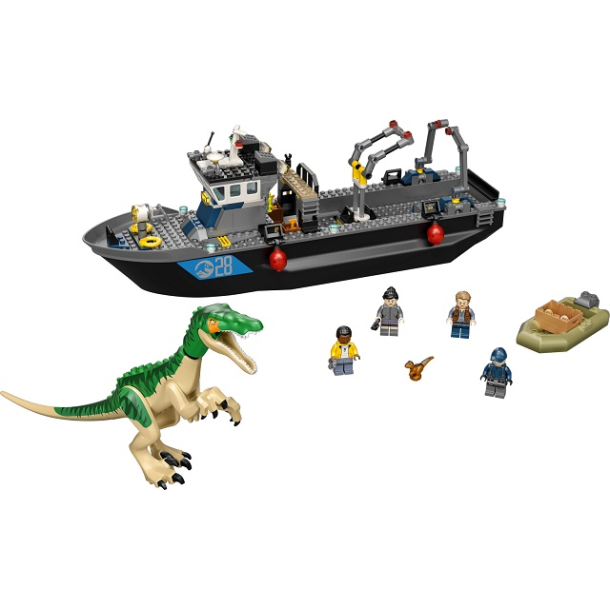 Baryonyx Dinosaur Boat Escape (76942)