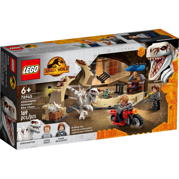 Atrociraptor Dinosaur: Bike Chase (76945)
