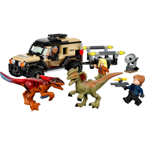 Pyroraptor og Dilophosaurus-transport (76951)