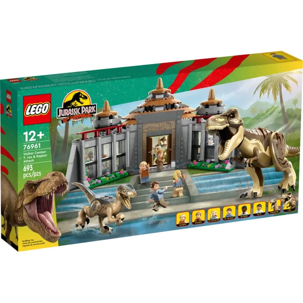 Besgscenter: T.-rex og Raptorangreb (76961)
