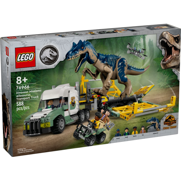 Allosaurus-transportvogn (76966)