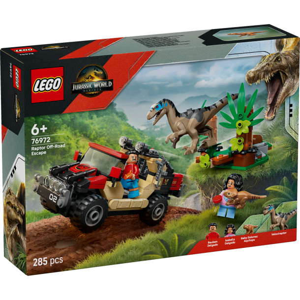 Offroad-flugt fra raptor (76972)