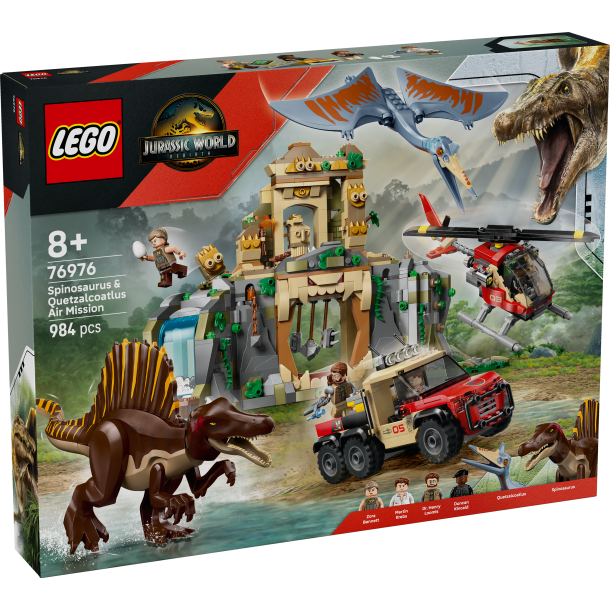 Luftmission: Spinosaurus og quetzalcoatlus (76976)