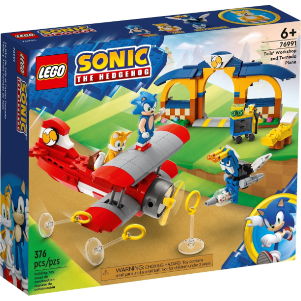 Tails' Workshop and Tornado Plane (76991)