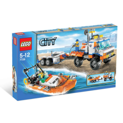 Coast Guard Truck with Speed Boat (7726)