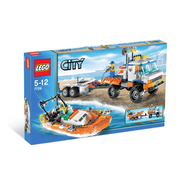 Coast Guard Truck with Speed Boat (7726)
