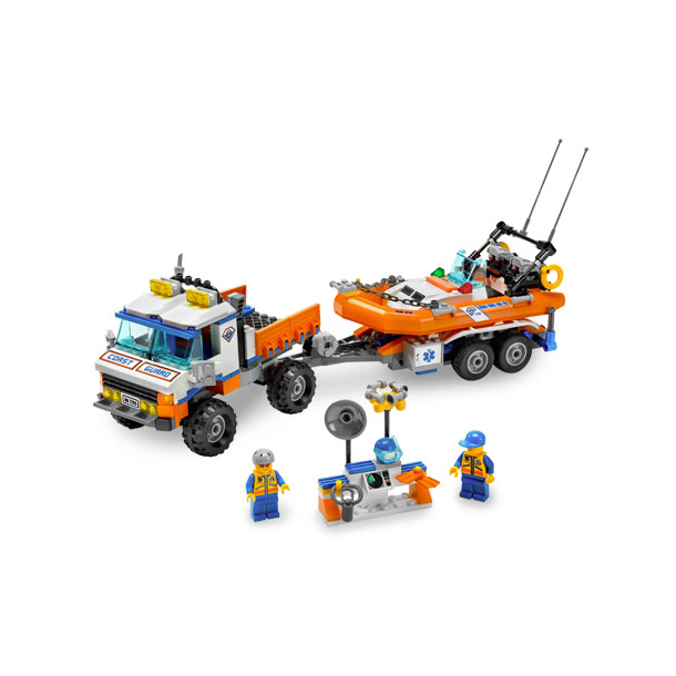 Coast Guard Truck with Speed Boat (7726)