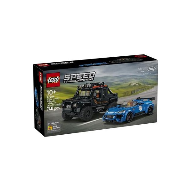 LEGO Speed Champions - Jaguar Project 7 og Land Rover Defender (77264)_boxfront