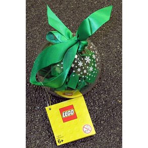 Holiday Ornament/ Julekugle med gr�nne klodser (853346)