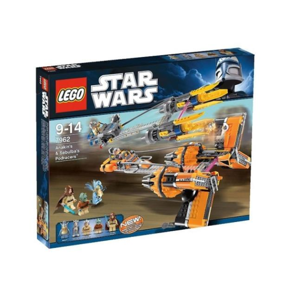 7962 - Anakin's og Sebulba's Podracers