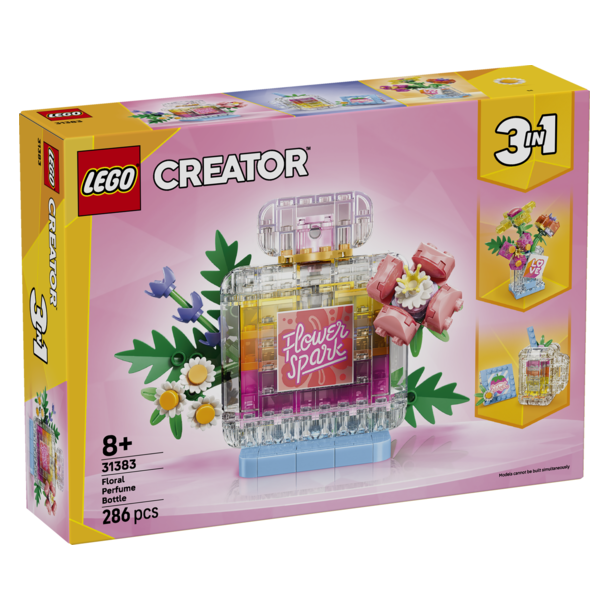 Blomsterpynt: Parfumeflaske (31383)